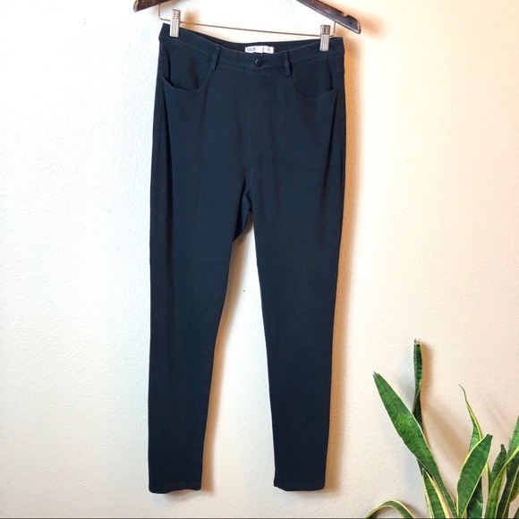 🛍Black Pull Up Pants - Picture 1 of 7
